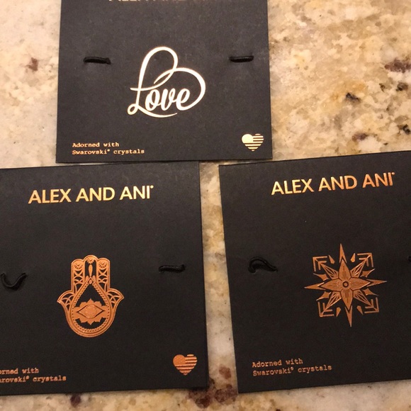 Alex & Ani Cuff Bracelets set of 3 Boxed - Picture 5 of 5